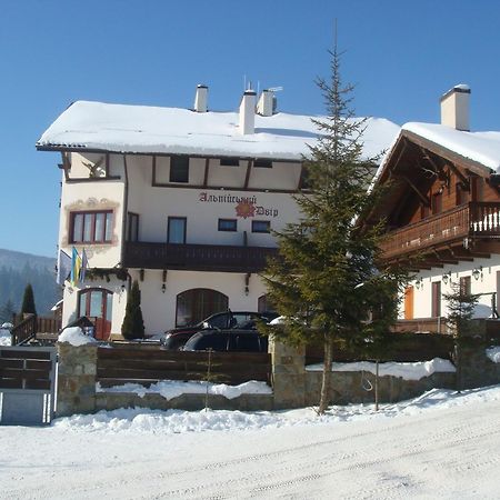 Alpenhof Pansion Hotel Slavske Exterior foto