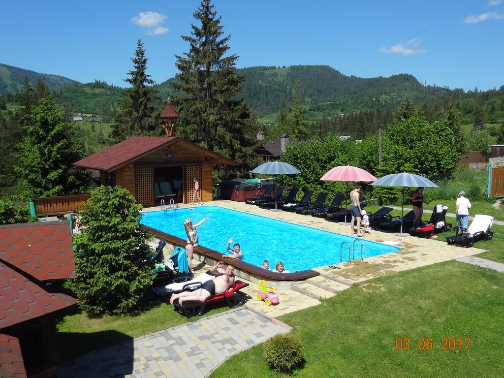 Alpenhof Pansion Hotel Slavske Exterior foto